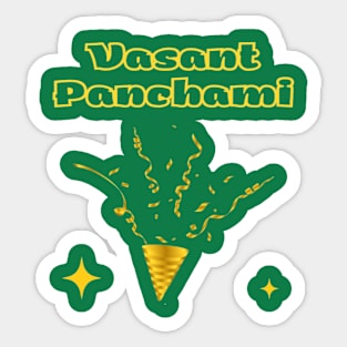 Indian Festivals - Vasant Panchami Sticker